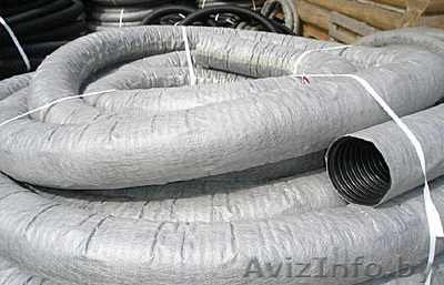 Продам Дренажная труба в обмотке из геотекстиля Typar (DuPont) - Изображение #1, Объявление #560464
