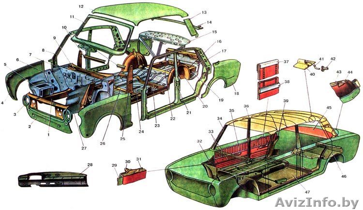 Лонжероны на ваз 2101 - Изображение #1, Объявление #677770