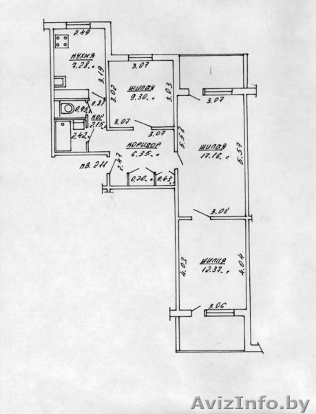 Продается хорошая 3-х комнатная квартира в Минске - Изображение #1, Объявление #699306