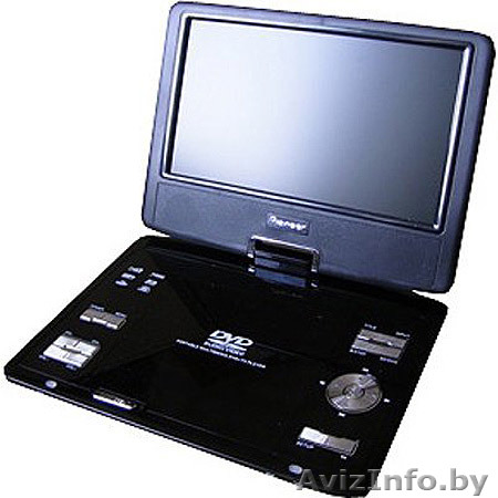 Портативный DVD-плеер Pioneer ,экран 9" + ТВ тюнер,новый  - Изображение #1, Объявление #713302