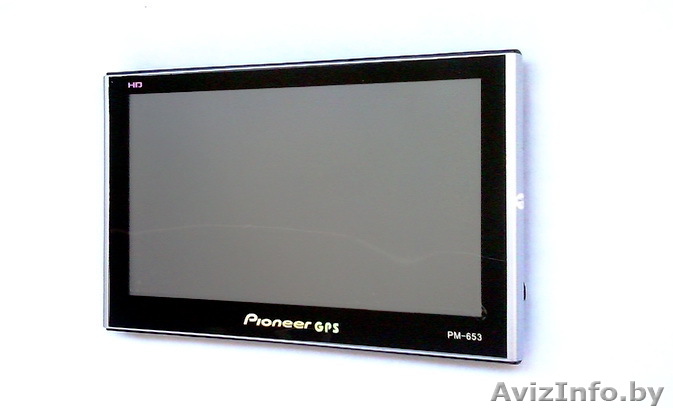 Навигатор Pioneer 653 экран 6 дюймов,блютуз, ФМ-модулятор ,ав-вход, HD экран,нов - Изображение #1, Объявление #713312