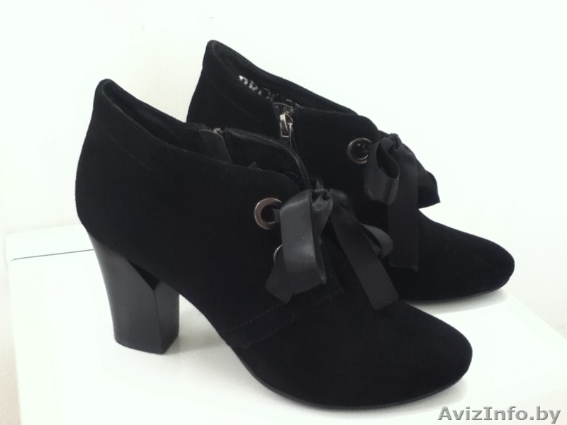 Продам стильные ботильоны из натуральной замши, р-р 39 - Изображение #1, Объявление #718383