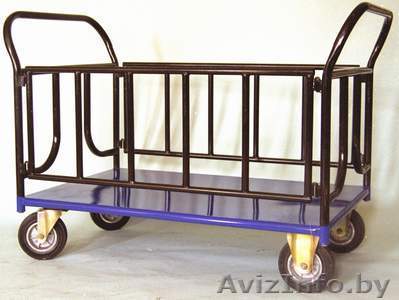 Тележка платформенная ТП-12 со съёмными бортами - Изображение #1, Объявление #709604