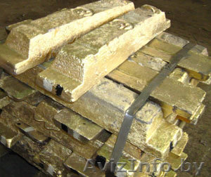 Чушка бронзовая Бронза болваночная Чушка латунная - Изображение #1, Объявление #735240