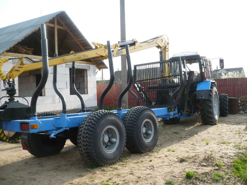 тракторный лесовозный полуприцеп - Изображение #1, Объявление #757239