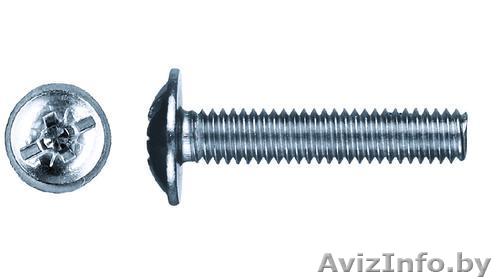 Продам винт мебельный М4 х 22 с полукруглой головкой шлиц комби - Изображение #1, Объявление #748036