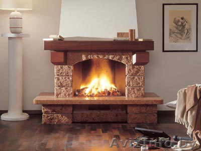 Камины, печи из кирпича с отделкой под ключ - Изображение #1, Объявление #171560