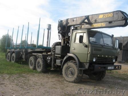 Продается лесовоз КаМаз 43101 с гидроманипулятором ЙОНЗЕРЕД, вылет стрелы 8,7 м. - Изображение #1, Объявление #766895