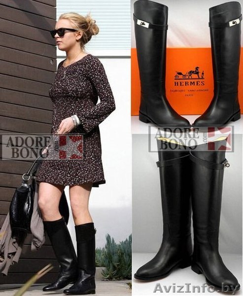 Продаем кожанные сапоги Hermes - Изображение #1, Объявление #769399