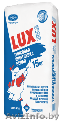 Шпатлевка Люкс тайфун гипсовая .Низкие цены.Доставка. - Изображение #1, Объявление #776593