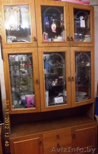 Мебель шкаф стеклянный от секции - Изображение #1, Объявление #795395