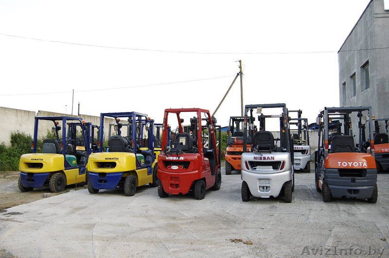 Вилочные погрузчики Toyota, Nissan, Komatsu из Японии - Изображение #1, Объявление #820696