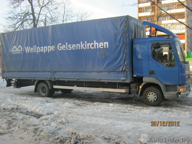 Грузоперевозки DAF 8т.45куб.м.ТЕНТ - Изображение #1, Объявление #819210