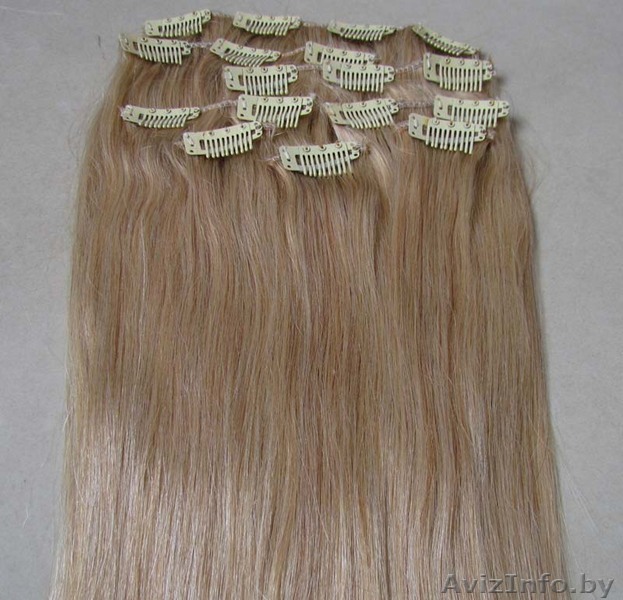 Натуральные волосы на клипсах REMY - Изображение #1, Объявление #850401