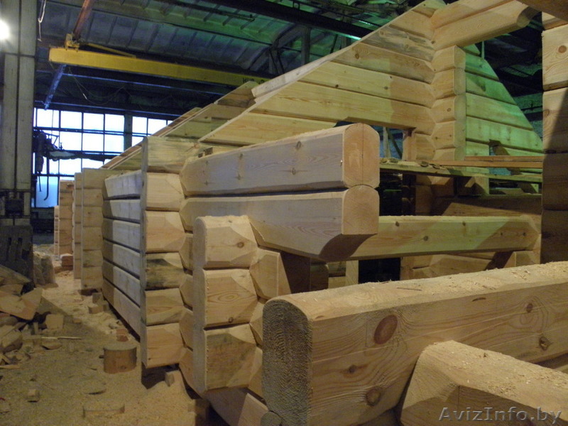 Деревянные дома ручной рубки из отборной карельской сосны по канадской и норвежс - Изображение #1, Объявление #849095