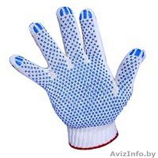 Перчатки х/б ПВХ 7 класс, 10 класс - Изображение #1, Объявление #843819