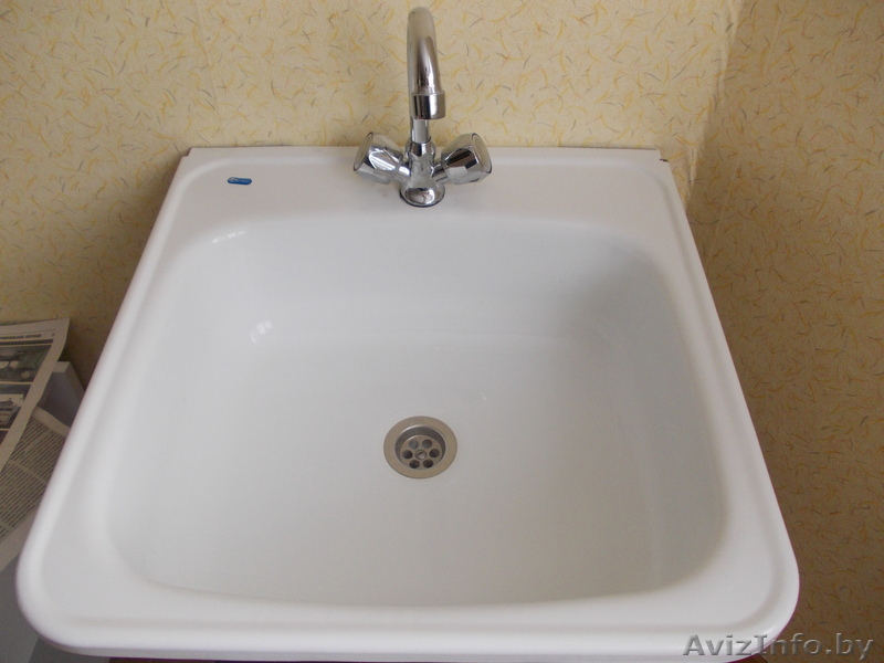 раковина из новостройки (новая, кухонная) - Изображение #1, Объявление #855221