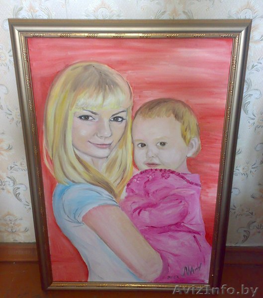 ПОРТРЕТЫ, КАРТИНЫ  - Изображение #1, Объявление #875574