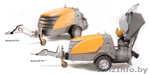 Аренда растворонасосов:   Putzmeister M740D,  - Изображение #1, Объявление #893464