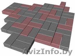 плитка тротуарная серая и цветная +375291405658 - Изображение #1, Объявление #920831