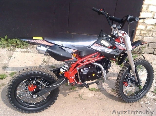 Кроссовый мотоцикл 125 см.куб. 4 передачи 17/14 дюймов колеса - Изображение #1, Объявление #963887