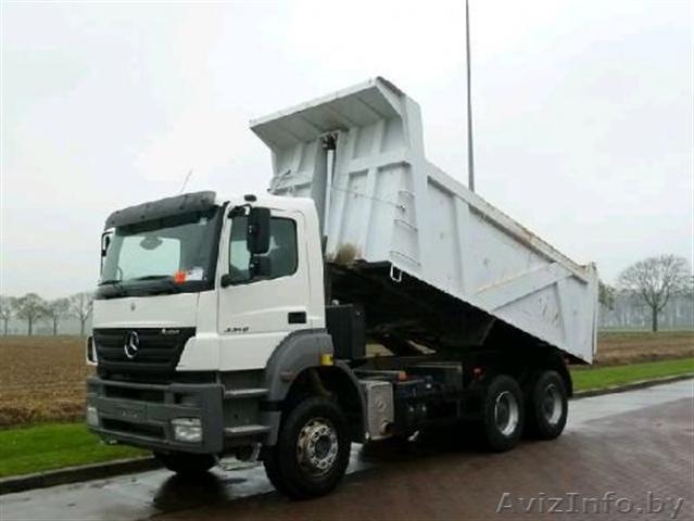 Грузоперевозки до 20т самосвалом Mercedes - Изображение #1, Объявление #981674