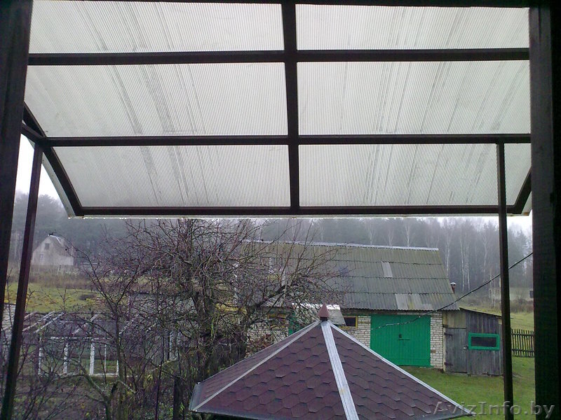 Навесы, козырьки из поликарбоната - Изображение #1, Объявление #1000075