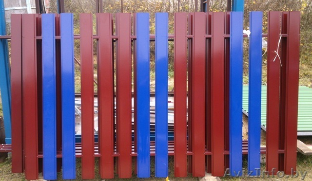Оцинкованный забор из мет. штакетника без сварки! НОВИНКА!  - Изображение #1, Объявление #678583