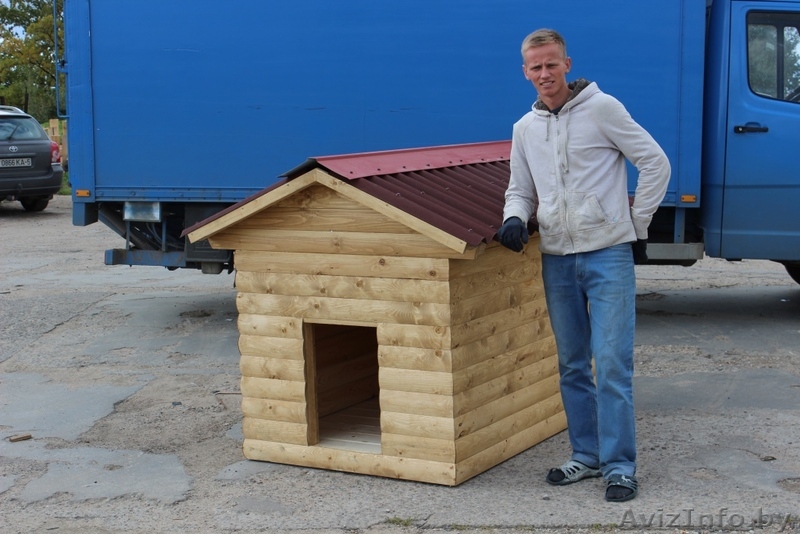 Будка для собаки 1,1х1,5х1,3 утепленная - Изображение #1, Объявление #988035