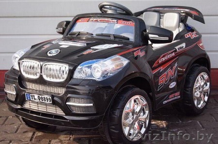 Детский электромобиль BMW X6 (X8) (2 двигателя, 2 аккумулятора, радиоуправление, - Изображение #1, Объявление #997513