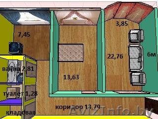 2 комнатная квартира сталинка в самом центре Минска - Изображение #1, Объявление #959986