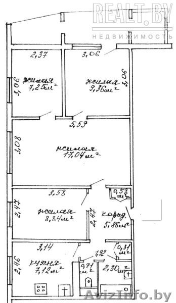 продается 4-х комнатная квартира - Кульман 28- район Комаровки - Изображение #1, Объявление #1001927