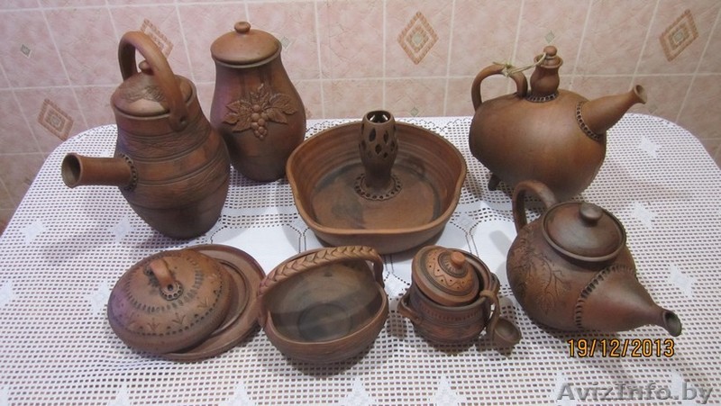 Гончарная керамика ручной работы, домашняя утварь - Изображение #1, Объявление #1013549