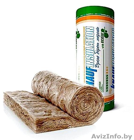 Утеплитель минеральная вата в рулоне 18м2 Кнауф, п. Ратомка,т. 0447766676 - Изображение #1, Объявление #1010130