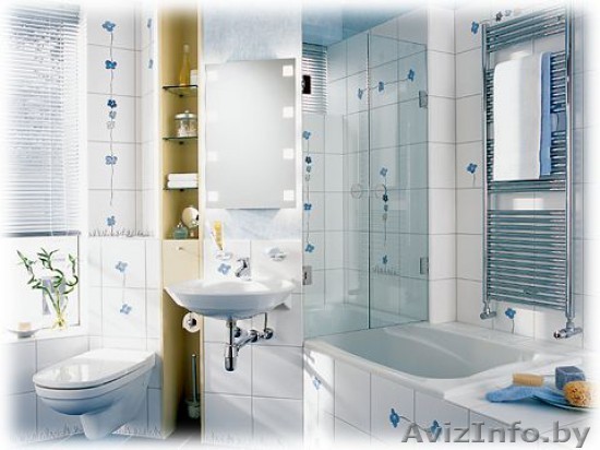 Сантехнические работы: подключение сантехники (ванна, унитаз, мойка, умывальник) - Изображение #1, Объявление #1019065