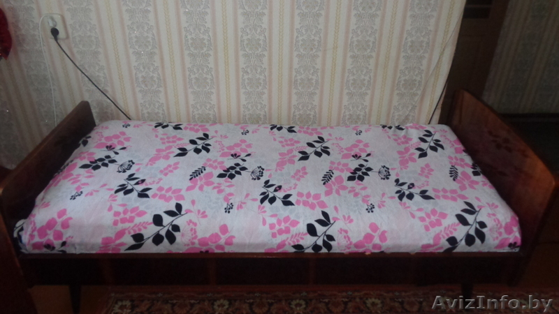 Кровать односпальная, деревянная - Изображение #1, Объявление #1026586