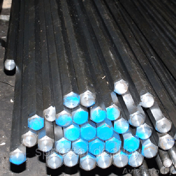 Шестигранник марка стали ст1-3, ст20, ст35, ст45, 09Г2С, 10ХСНД, 17Г1С, 40Х, 60С - Изображение #1, Объявление #1046300