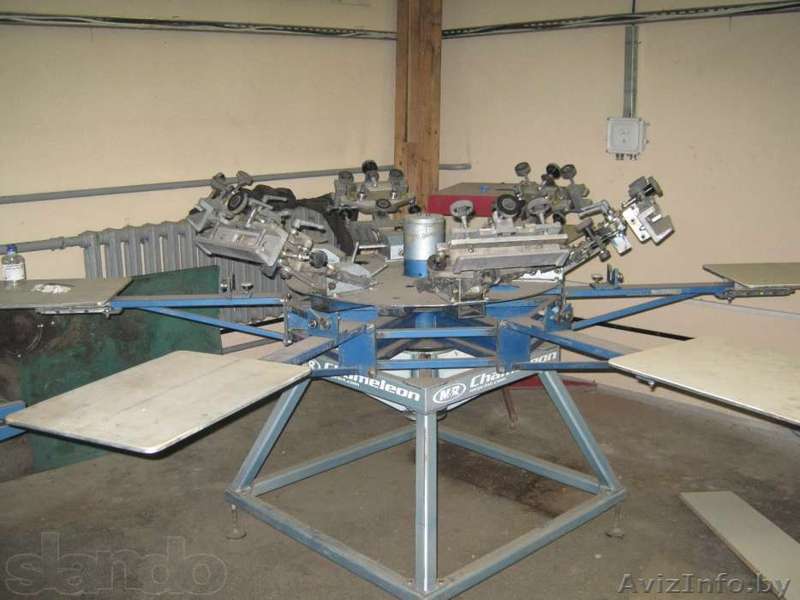 Продам трафаретный станок CHAMELEON - Изображение #1, Объявление #1053640