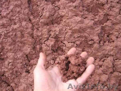 Глина карьерная красно-бурая в мешках, доставка, грузчики. - Изображение #1, Объявление #1049001