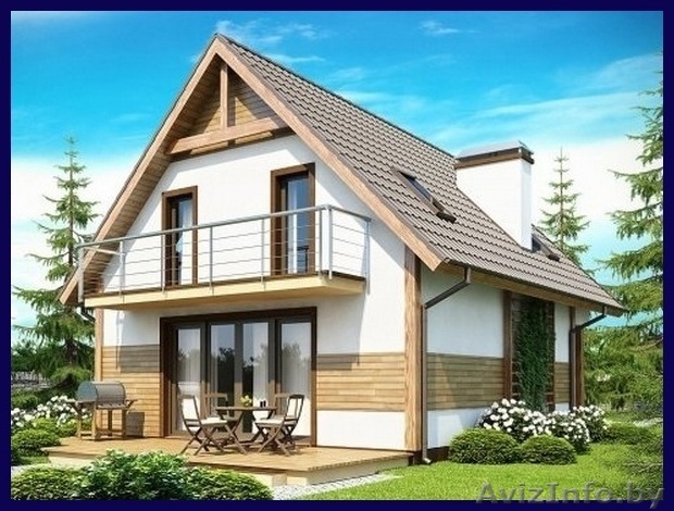 Индивидуальное и типовое проектирование коттеджей, бань, дачных домиков, срубов - Изображение #1, Объявление #1072288