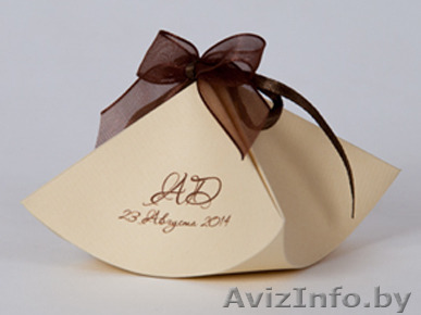 Свадебные бонбоньерки «Бель» бонбоньерки на Свадьбу ручной работы - Изображение #1, Объявление #1105732