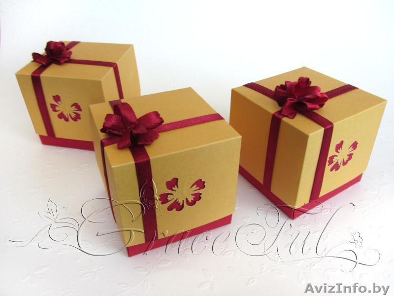 Свадебные бонбоньерки «Лидия» бонбоньерки на Свадьбу ручной работы - Изображение #1, Объявление #1105738