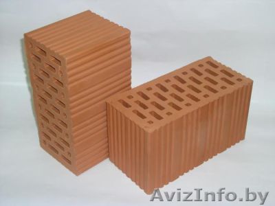Блок керамический поризованный пустотелый  - Изображение #1, Объявление #1098904