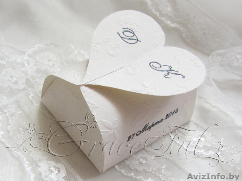 Свадебные бонбоньерки «Эвелин» бонбоньерки на Свадьбу ручной работы - Изображение #1, Объявление #1105712