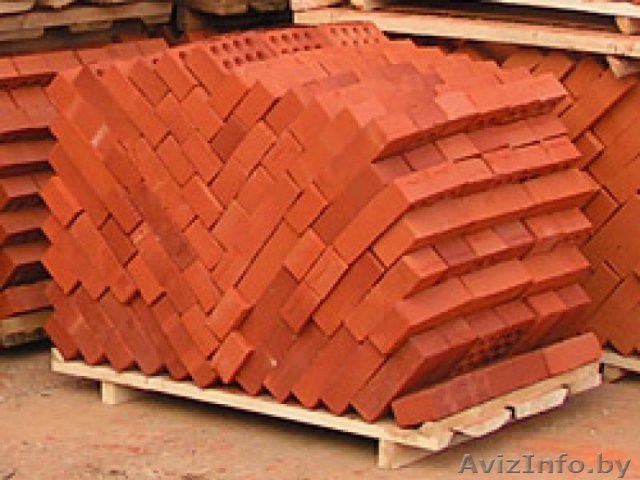 Кирпич красный керамический полнотелый марки 100-250. Доставка, самовывоз. - Изображение #1, Объявление #1107219