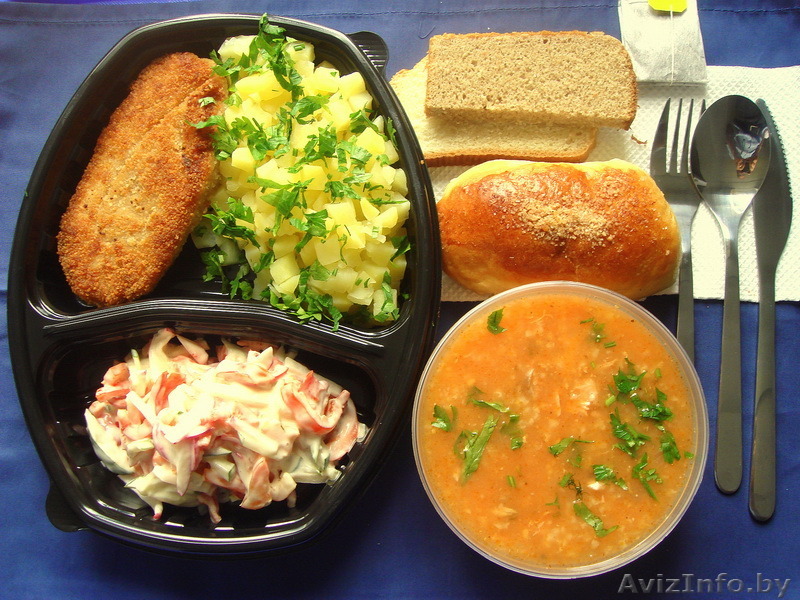 Кафе реализует комплексные обеды высокого качества с доставкой по минску - Изображение #1, Объявление #1120624