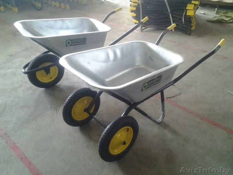 ТАЧКА строительная Shtenli 130-350 (1 колесо, 130 л, 350 кг) - Изображение #1, Объявление #1139000