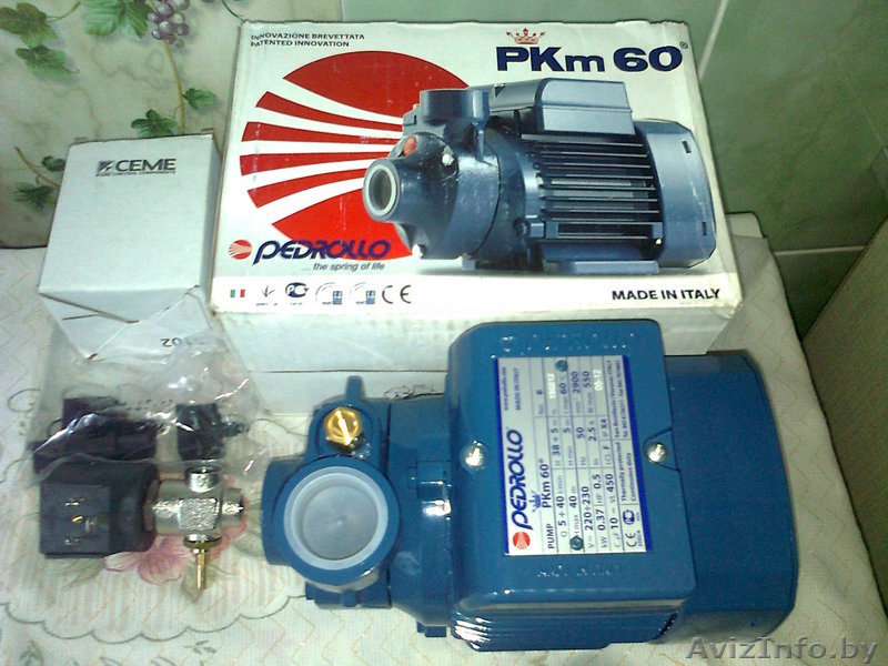 Насос (помпа),кнопки,клапан,датчик давления для парогенератора новый - Изображение #1, Объявление #1127425