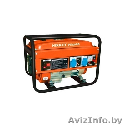 ГЕНЕРАТОР NIKKEY PG 3000  12/220V Ручной стартер - Изображение #1, Объявление #1139020