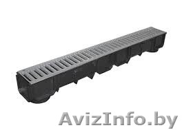 Лоток водоотводный дренажный MEARIN TOPFIX 100 с оцинкованно... - Изображение #1, Объявление #1134594